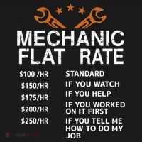 Mechanic Flat Rate Long Sleeve Shirt thumb 2