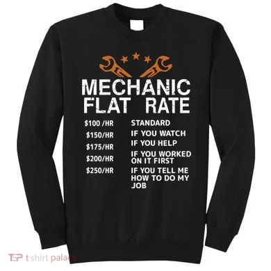 Mechanic Flat Rate Sweatshirt