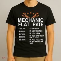Mechanic Flat Rate T-Shirt thumb 3
