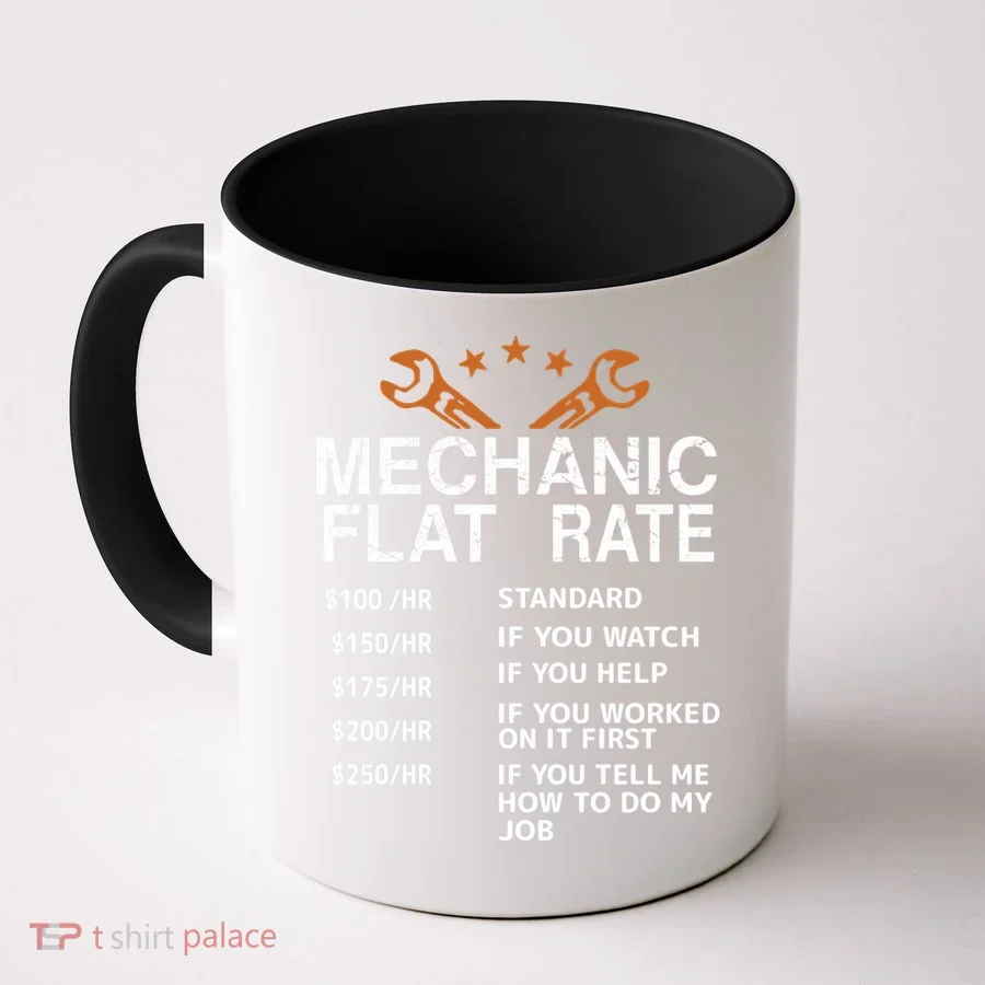 Mechanic Flat Rate Coffee Mug