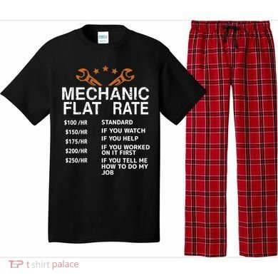 Mechanic Flat Rate Pajama Set