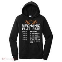 Mechanic Flat Rate Women's Hoodie thumb 0