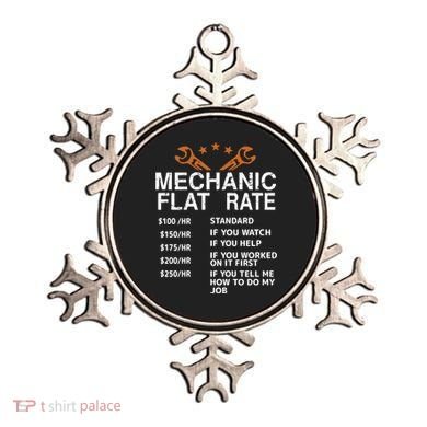 Mechanic Flat Rate Ornament