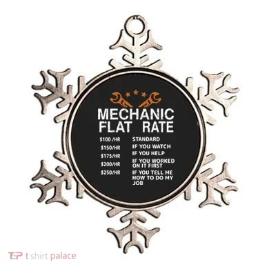 Mechanic Flat Rate Ornament