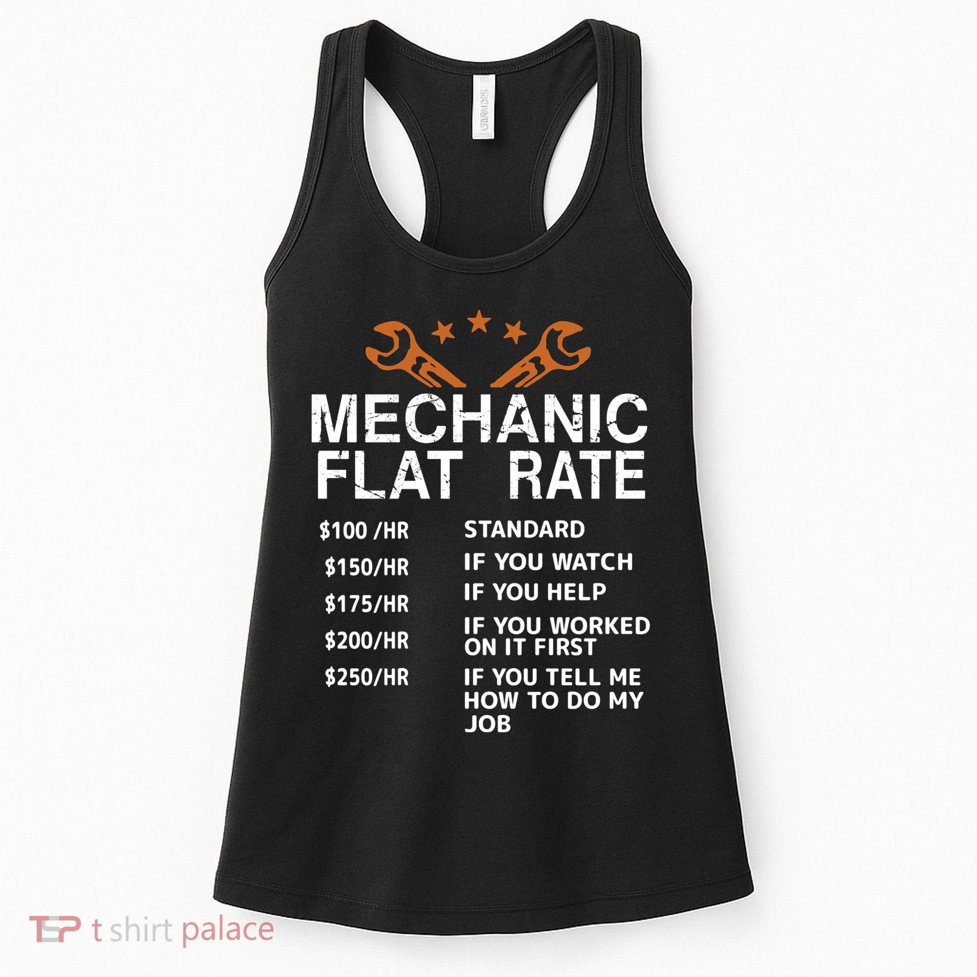 Mechanic Flat Rate Women's Tank Top