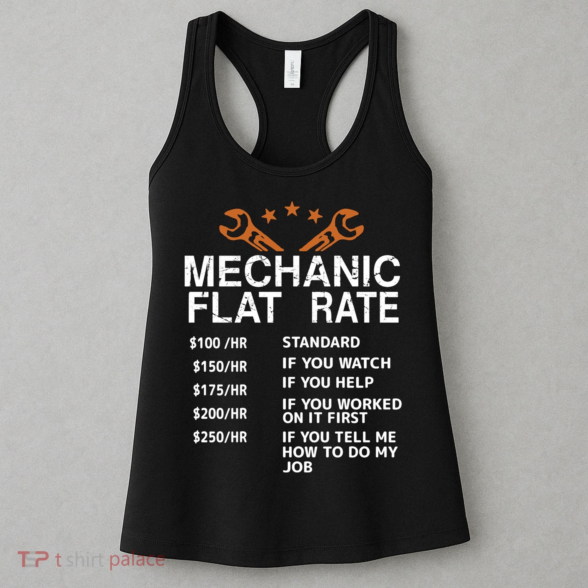 Mechanic Flat Rate Women's Tank Top