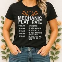 Mechanic Flat Rate Women's T-Shirt thumb 2