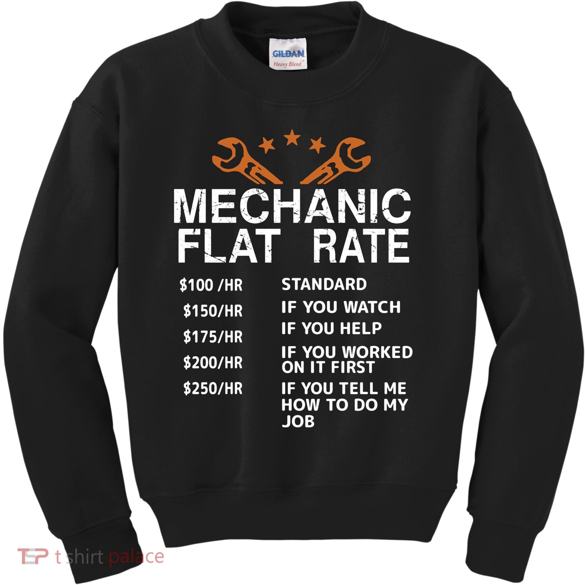 Mechanic Flat Rate Kids Sweatshirt