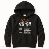 Mechanic Flat Rate Kids Hoodie thumb 0