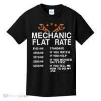 Mechanic Flat Rate Kids T-Shirt thumb 0