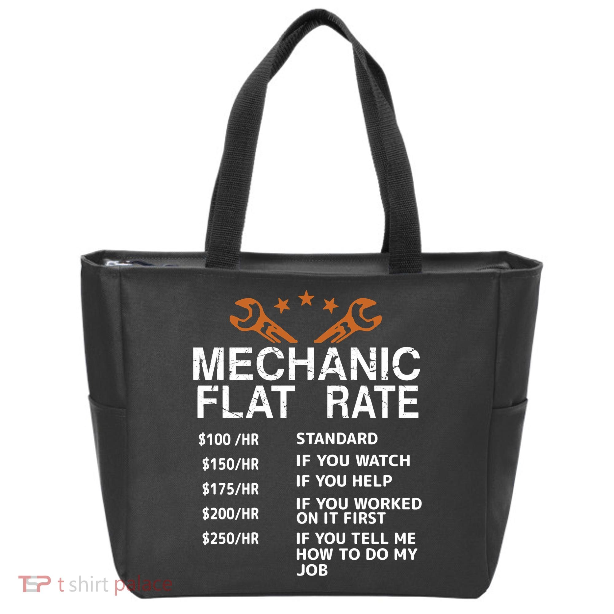 Mechanic Flat Rate Tote Bag