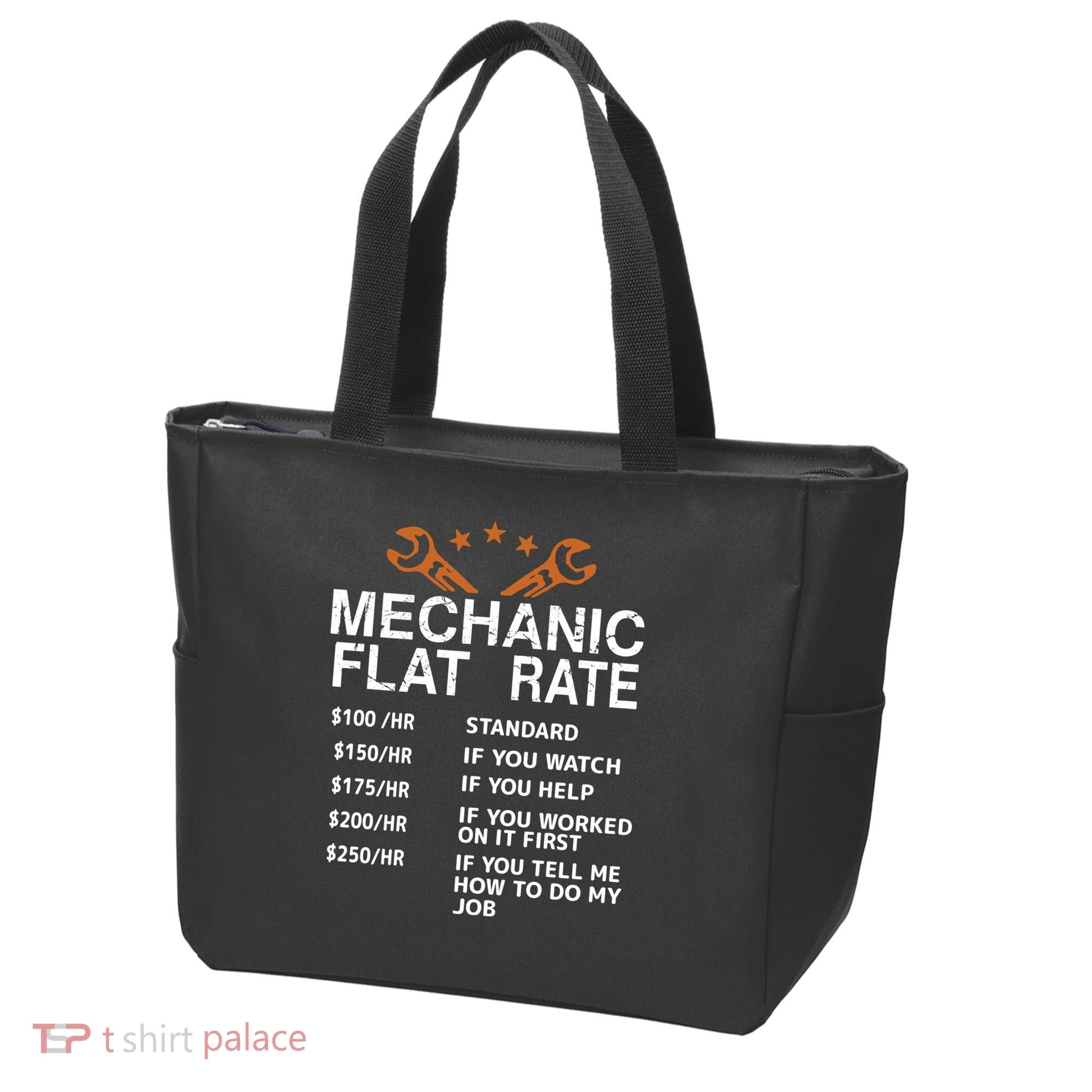 Mechanic Flat Rate Tote Bag
