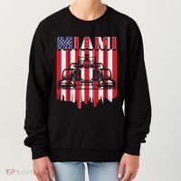Miami Formula Racing Track Circuit United States Flag Women's Sweatshirt thumb 0