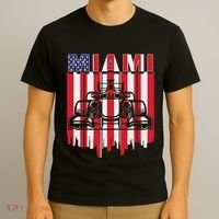 Miami Formula Racing Track Circuit United States Flag T-Shirt thumb 3
