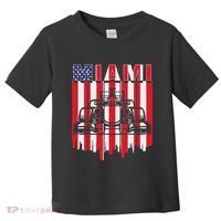Miami Formula Racing Track Circuit United States Flag Toddler T-Shirt thumb 0
