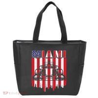 Miami Formula Racing Track Circuit United States Flag Tote Bag thumb 0