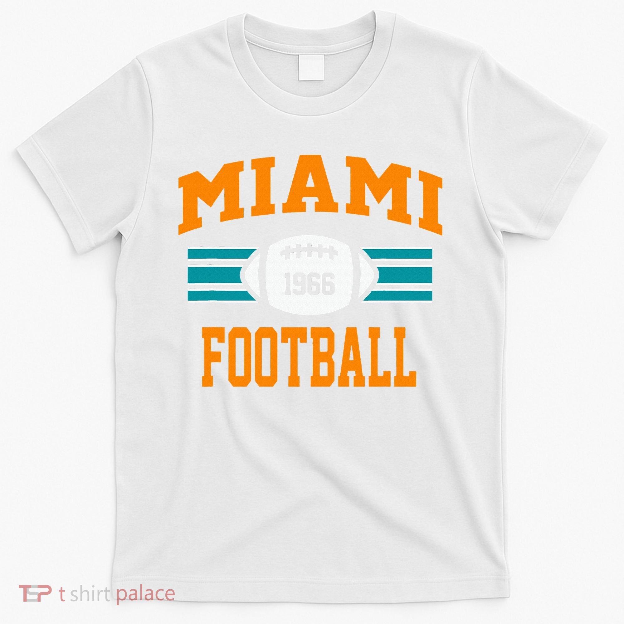 Miami Football Retro Sports Fan Gear T-Shirt