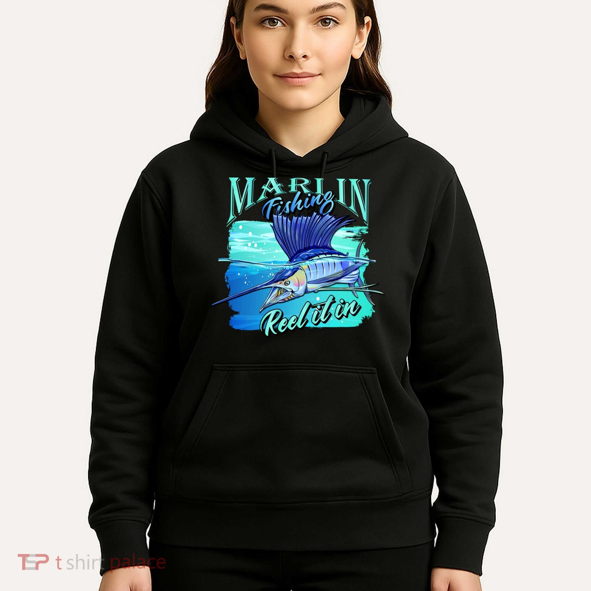 Marline Fishing Reel It In Hoodie