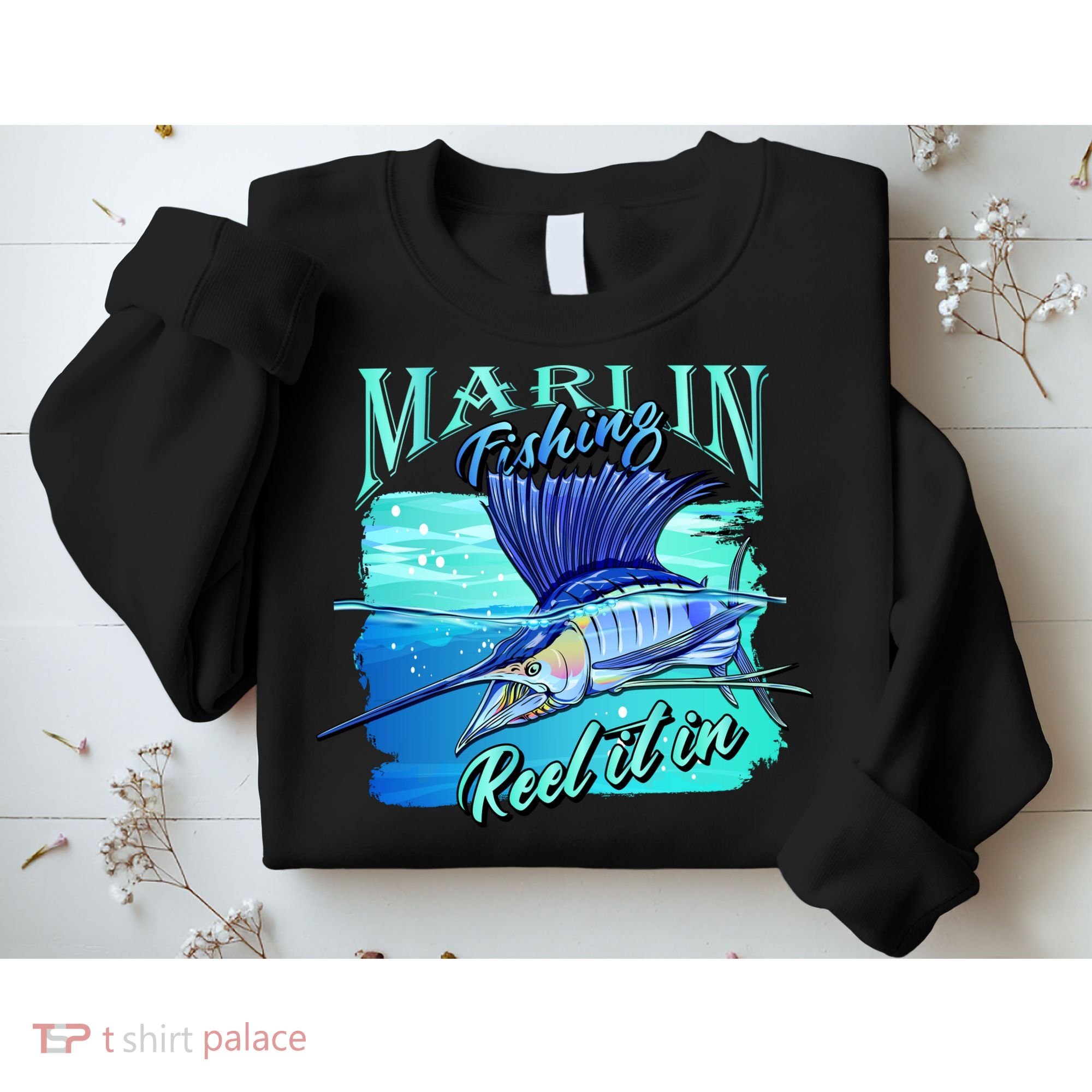 Marline Fishing Reel It In Sweatshirt