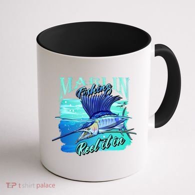 Marline Fishing Reel It In Coffee Mug back