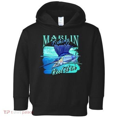 Marline Fishing Reel It In Toddler Hoodie