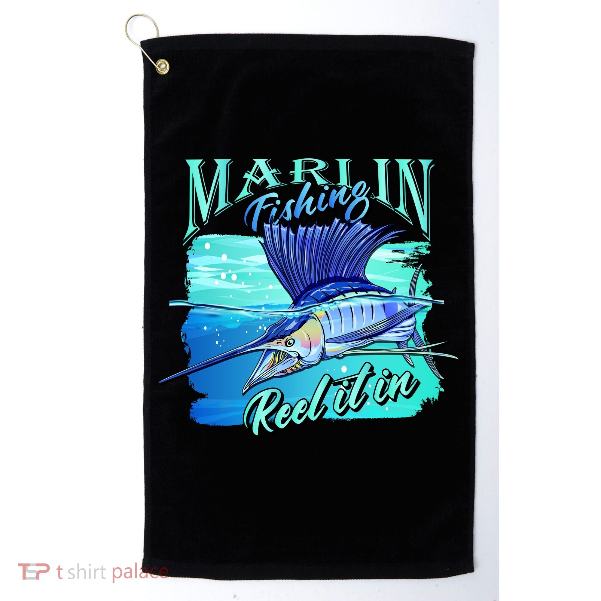 Marline Fishing Reel It In Golf Towel