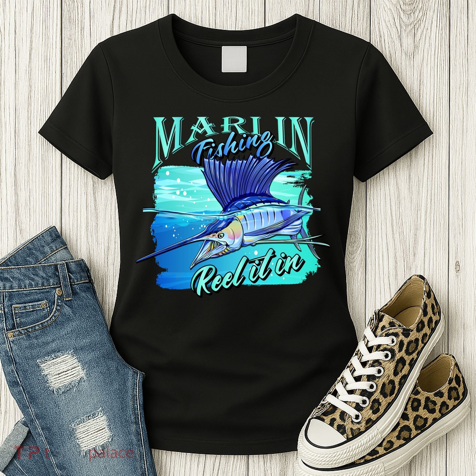 Marline Fishing Reel It In Women's T-Shirt