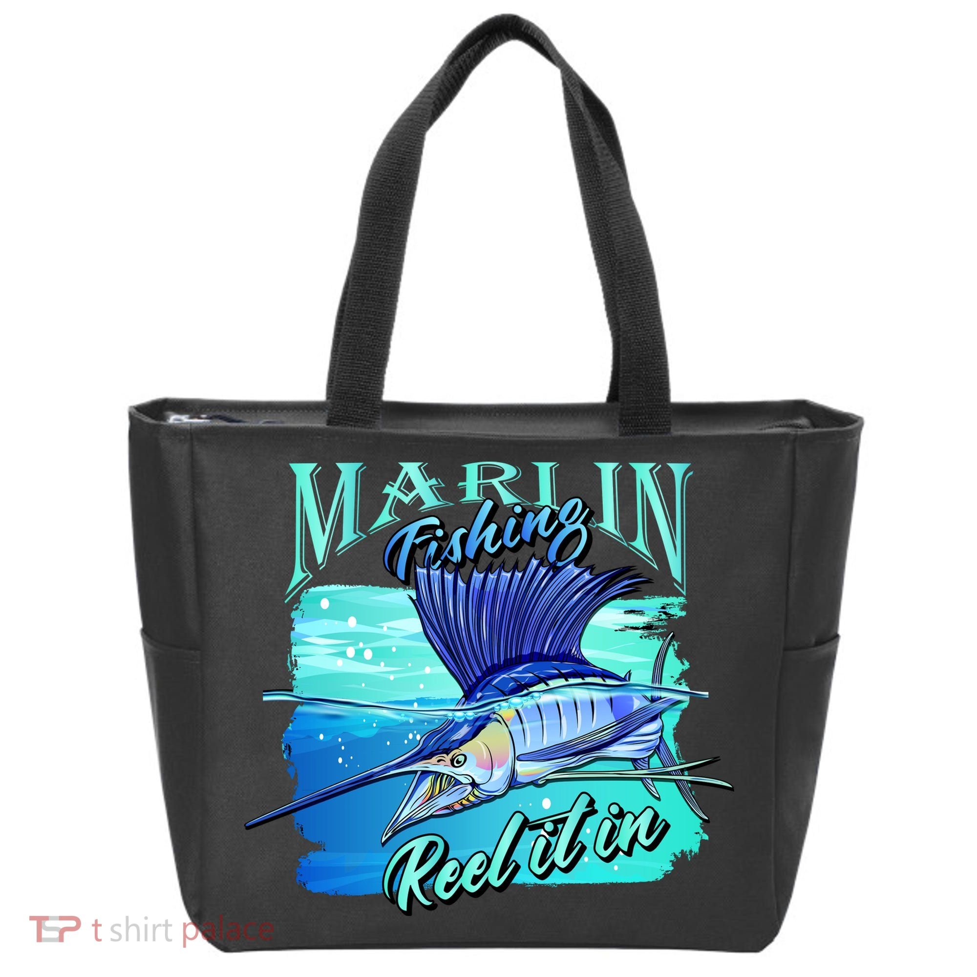 Marline Fishing Reel It In Tote Bag