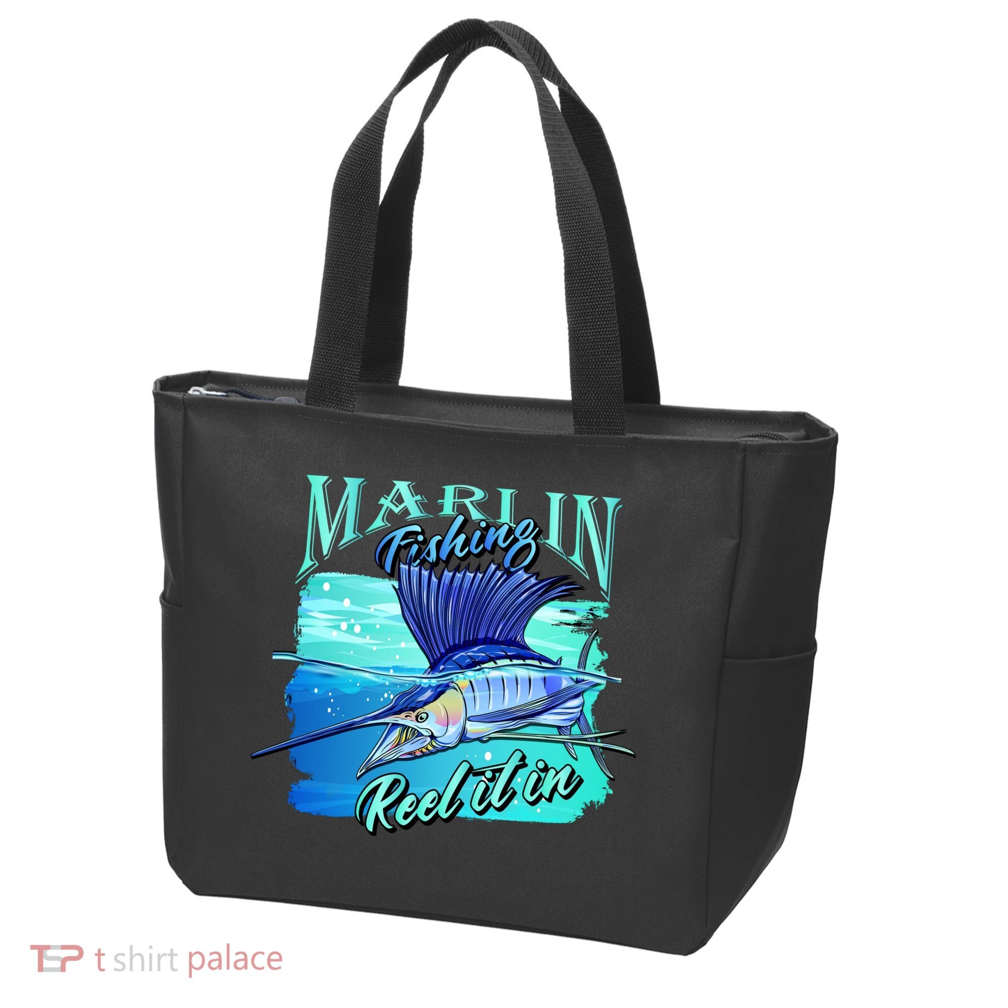 Marline Fishing Reel It In Tote Bag