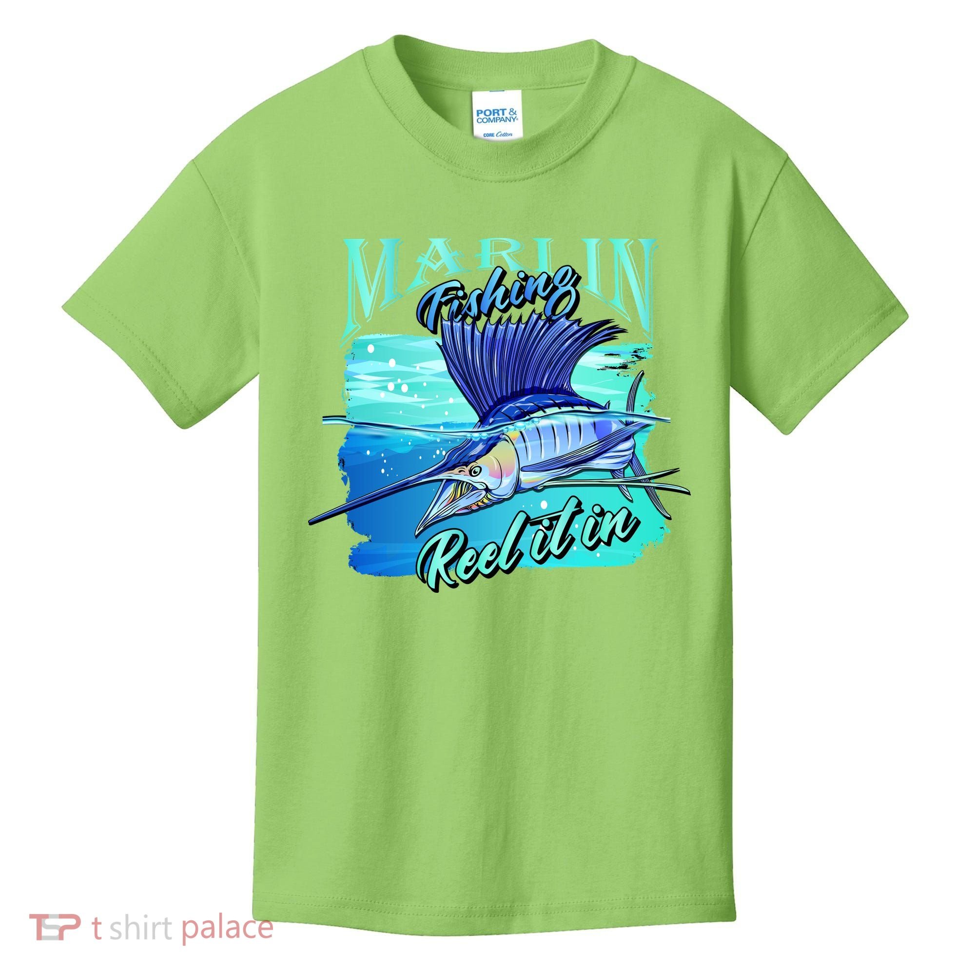Marline Fishing Reel It In Kids T-Shirt