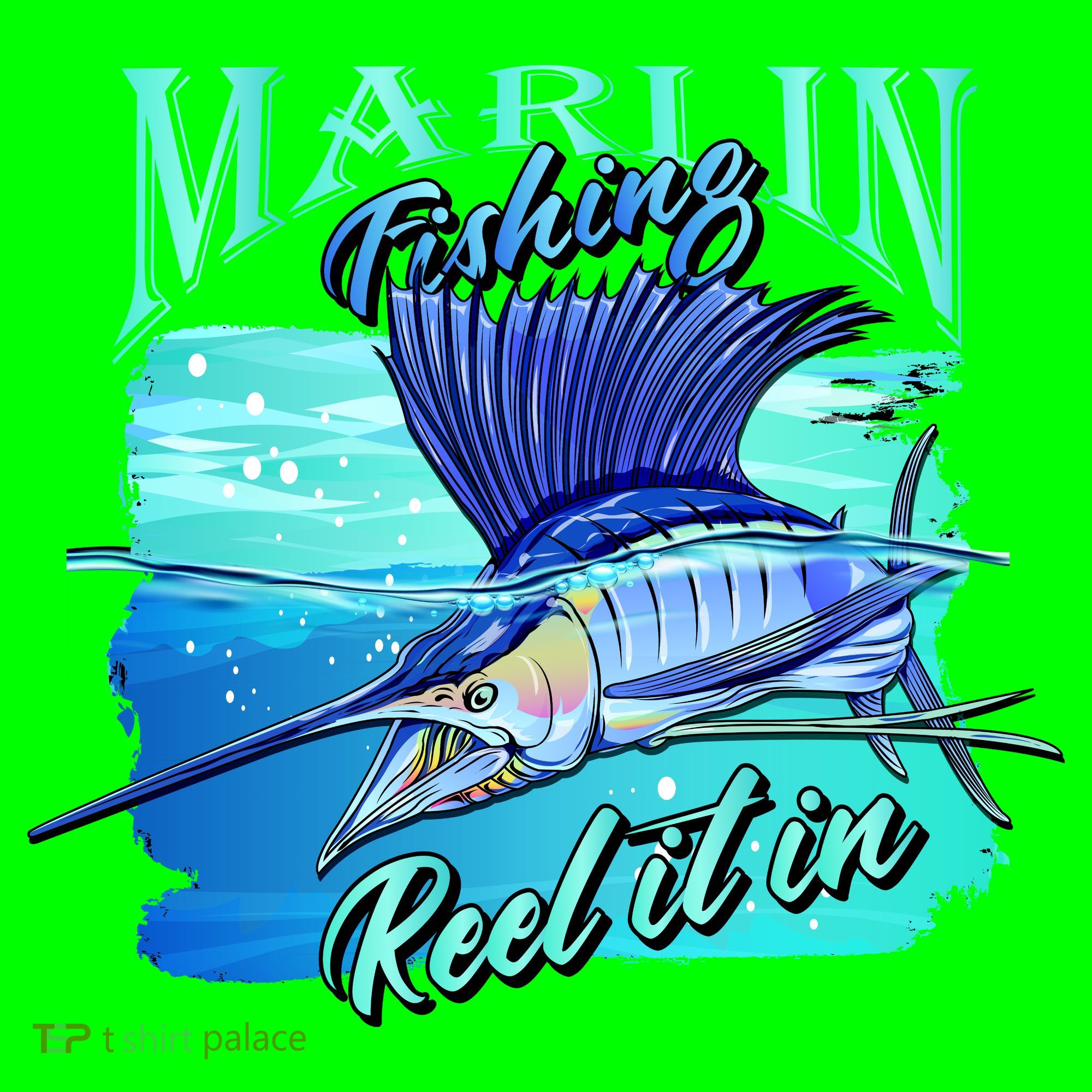 Marline Fishing Reel It In Kids T-Shirt