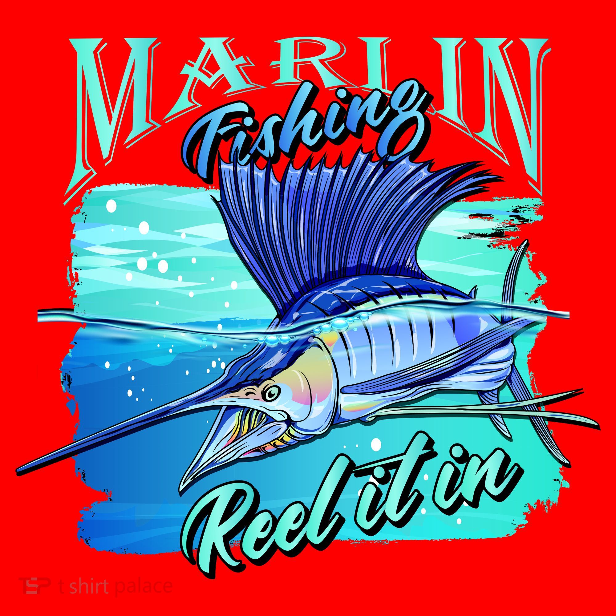 Marline Fishing Reel It In Santa Hat