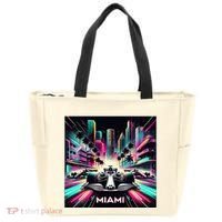 Miami Formula Racing Circuits Sport Tote Bag thumb 0