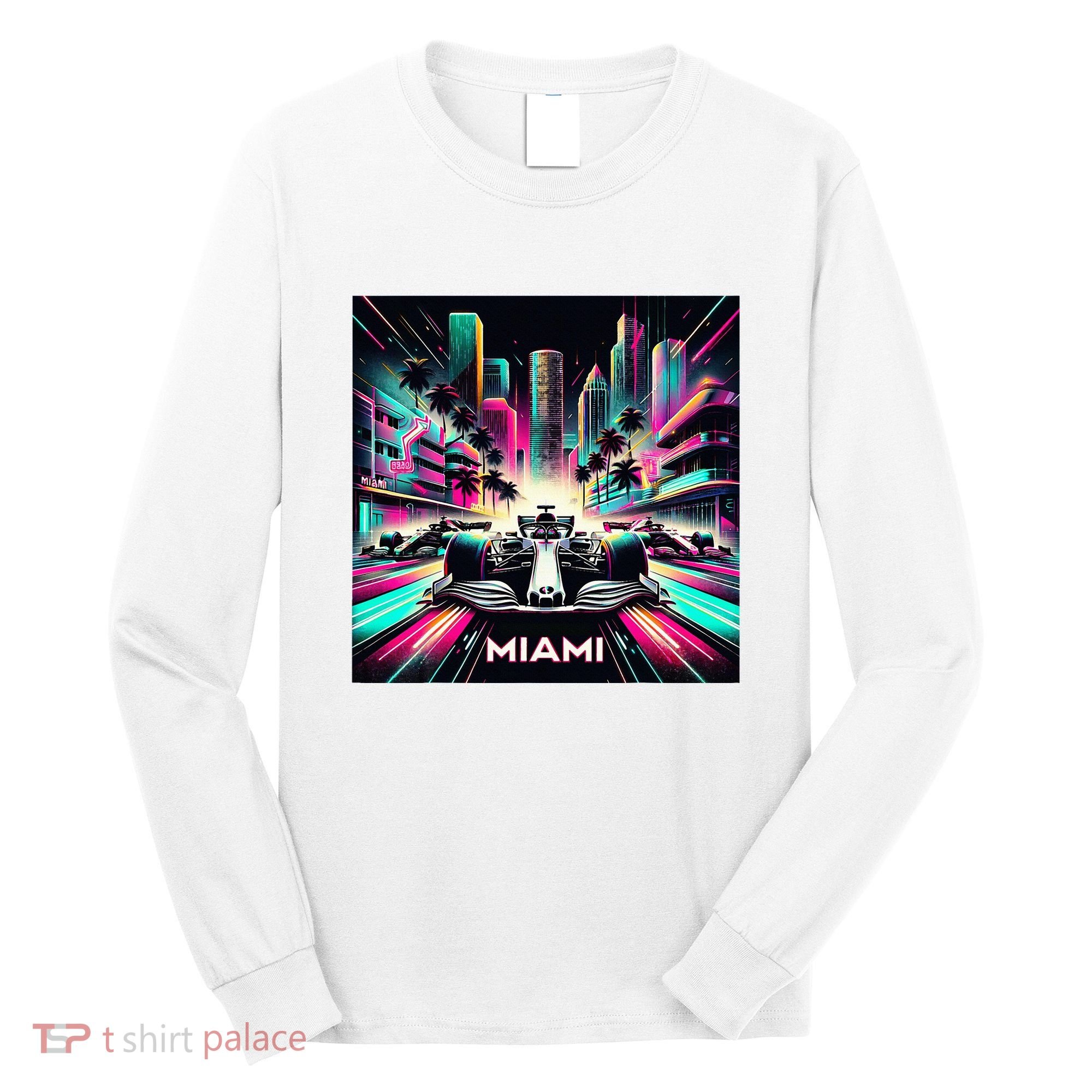 Miami Formula Racing Circuits Sport Long Sleeve Shirt