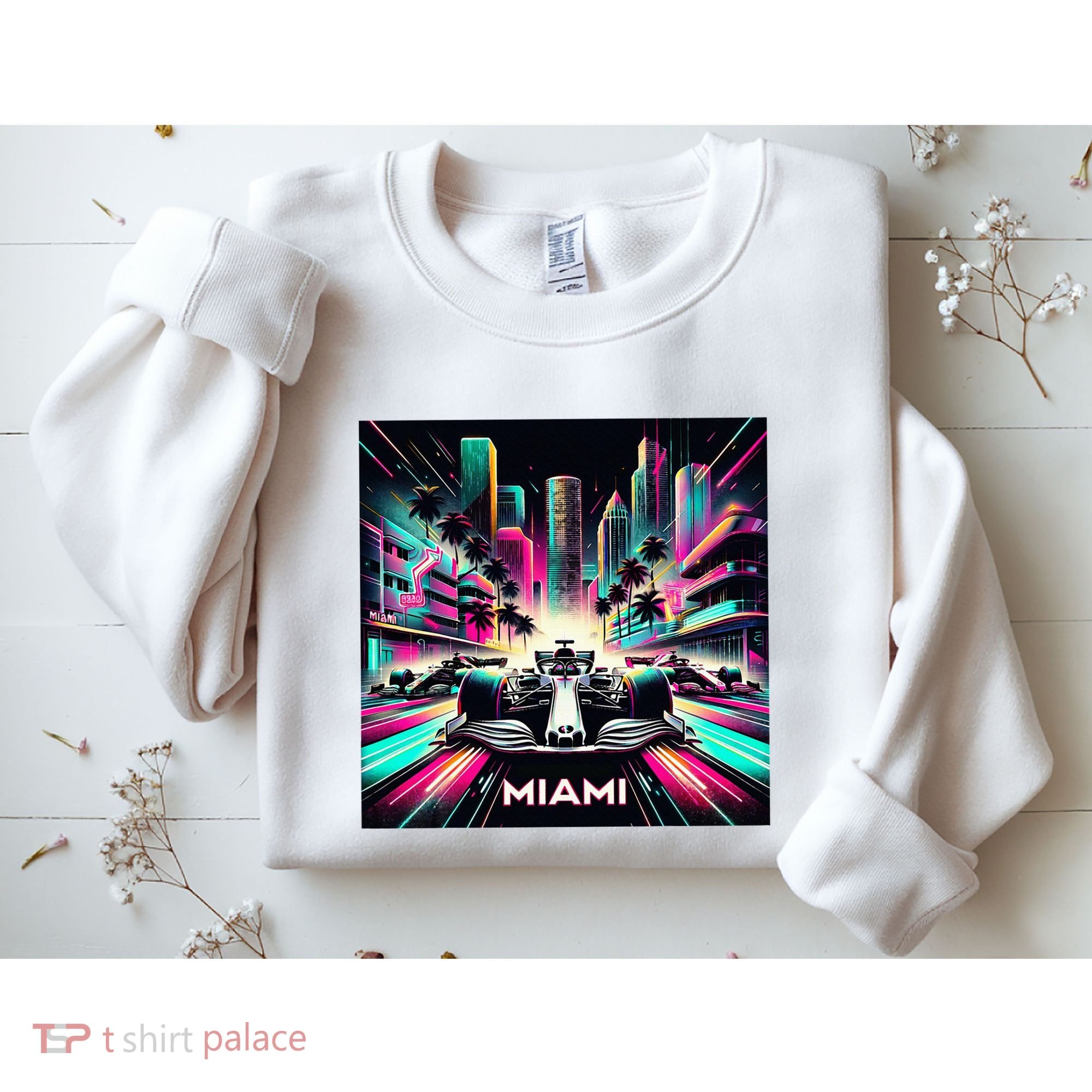 Miami Formula Racing Circuits Sport Sweatshirt