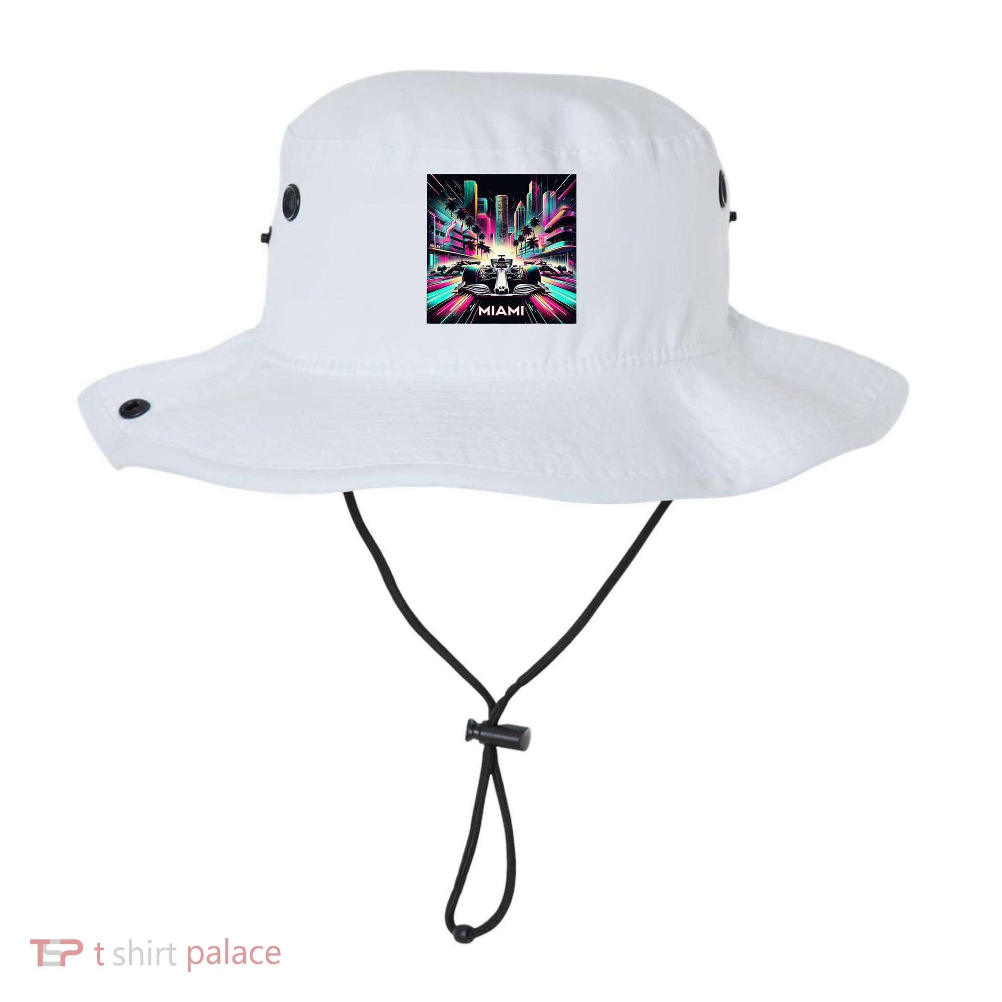 Miami Formula Racing Circuits Sport Bucket Hat