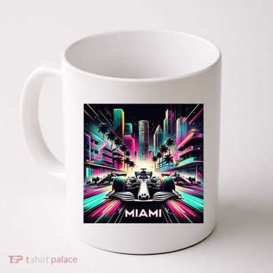 Miami Formula Racing Circuits Sport Coffee Mug
