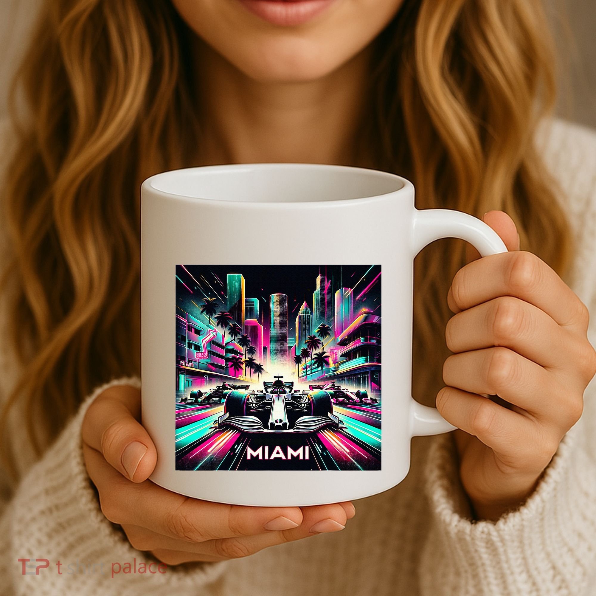 Miami Formula Racing Circuits Sport Coffee Mug