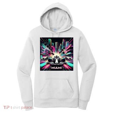 Miami Formula Racing Circuits Sport Women's Hoodie