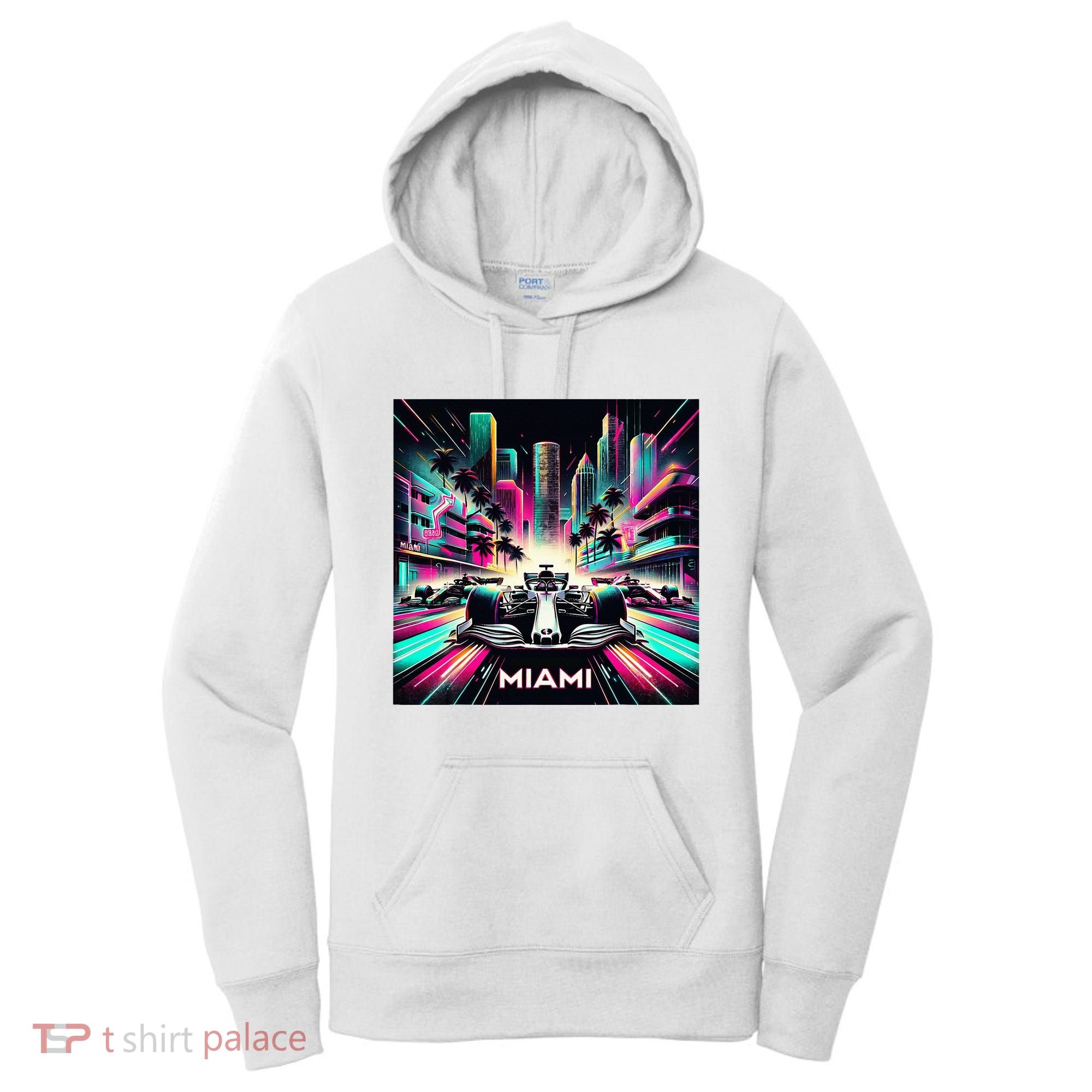 Miami Formula Racing Circuits Sport Women's Hoodie