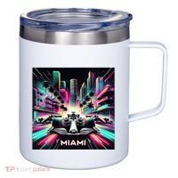 Miami Formula Racing Circuits Sport 12oz Stainless Steel Coffee Mug thumb 0