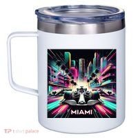 Miami Formula Racing Circuits Sport 12oz Stainless Steel Coffee Mug thumb 2