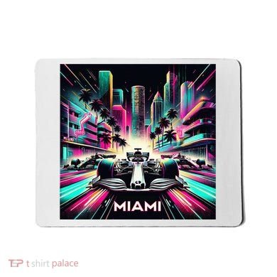 Miami Formula Racing Circuits Sport Mousepad