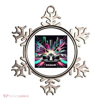 Miami Formula Racing Circuits Sport Ornament