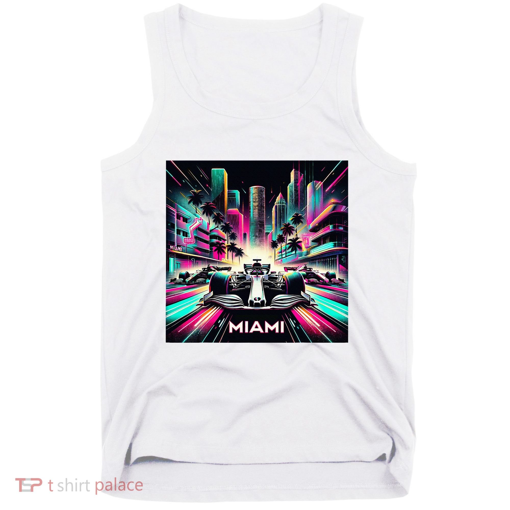 Miami Formula Racing Circuits Sport Tank Top