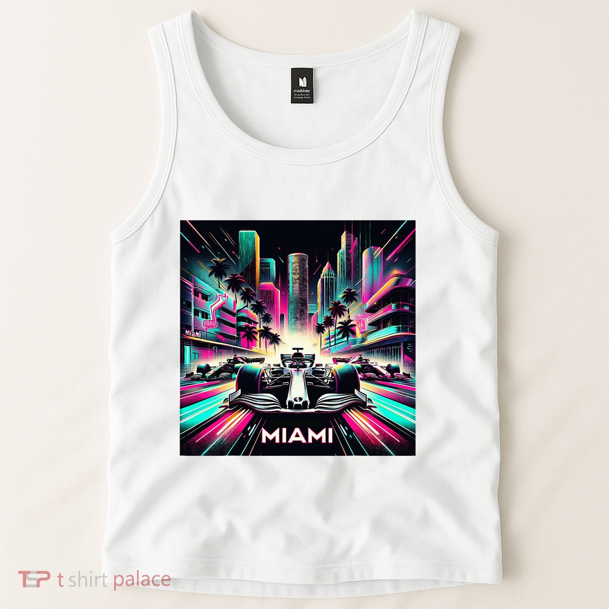 Miami Formula Racing Circuits Sport Tank Top