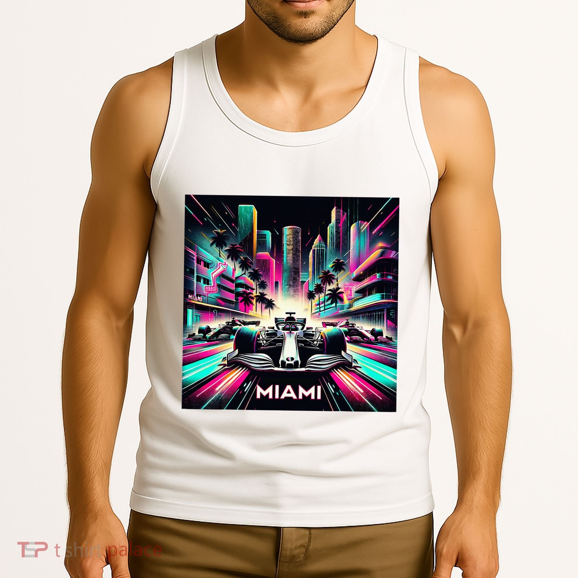 Miami Formula Racing Circuits Sport Tank Top