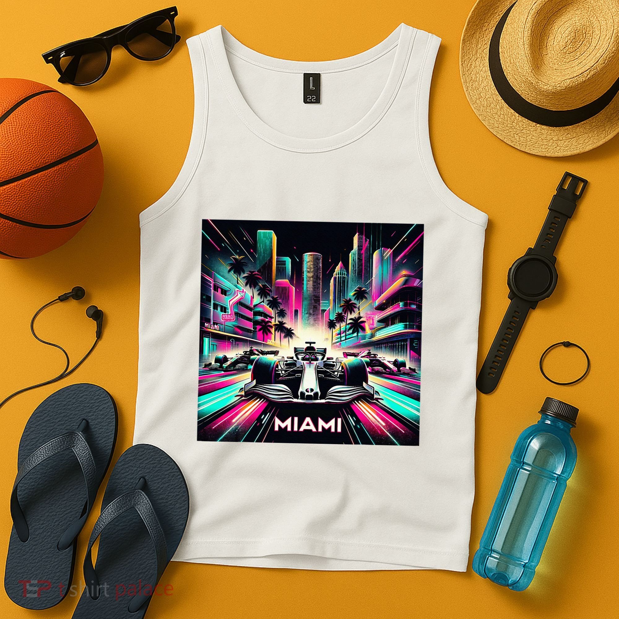 Miami Formula Racing Circuits Sport Tank Top