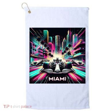 Miami Formula Racing Circuits Sport Golf Towel