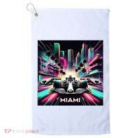 Miami Formula Racing Circuits Sport Golf Towel thumb 0